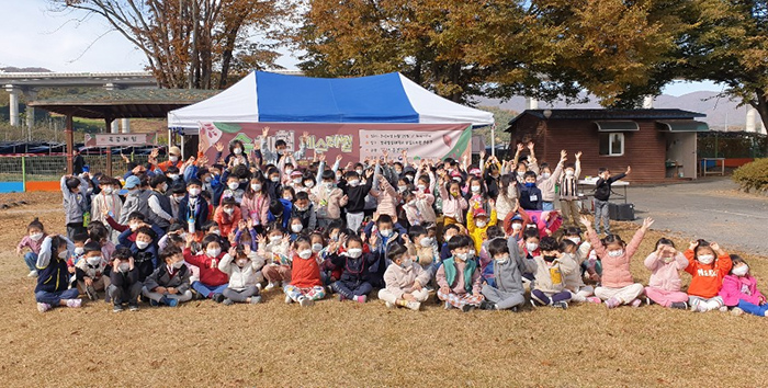 세종 YMCA는 최근 한국 영상대 부설유치원과 숲페스티벌을 개최했다. [세종 YMCA 제공]