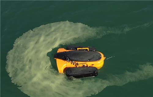 쉐코가 개발 중인 바다 정화 로봇. [인천경제청 제공]