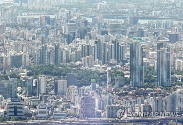 서울 강남 일대 아파트