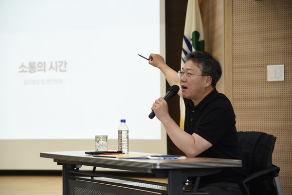 국민의힘 박정하 의원(강원 원주갑)은 최근 무실동 행정복지센터에서 찾아가는 의정보고회를 가졌다. [의원실 제공]