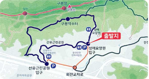 대전 서구는 오는 7일 관저동 선유근린공원에서 구봉산 둘레길 걷기 행사를 개최한다. [서구 제공] 