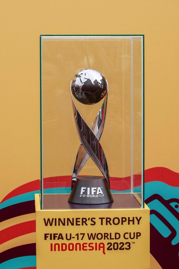 U-17 월드컵 우승 트로피 [AFP=연합뉴스] 
