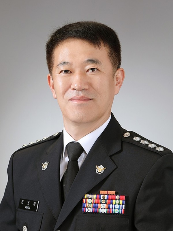 목포해양경찰서 제28대 서장으로 권오성 총경이 최근 취임했다. [목포해양경찰서 제공]