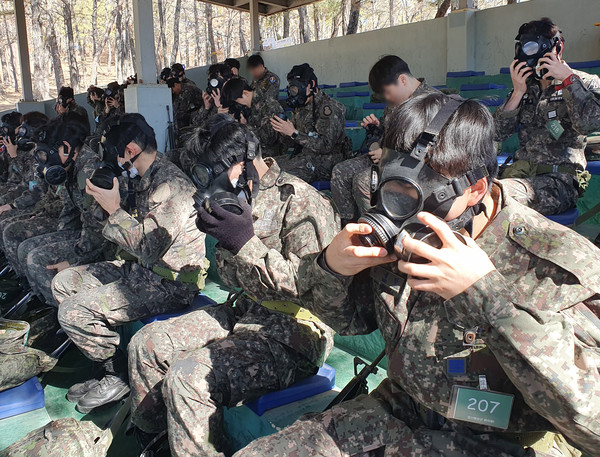 육군 제50보병사단이 지난해 3월 2일 코로나19 유행으로 중단한 예비군훈련을 4년 만에 정상적으로 재개했다. [육군 제50보병사단 제공]