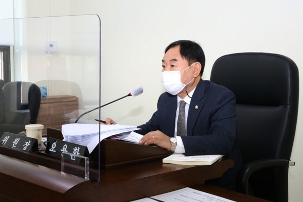 오용환 인천 남동구의회 사회도시위원장은 인천시의 소각장 설치에 대해 "예비후보지 선정은 일방적 행정절차"라고 밝혔다. [남동구의회 제공]