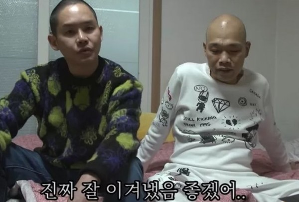 개그맨 강현(오른쪽)과 김형인 [유튜브 캡처]