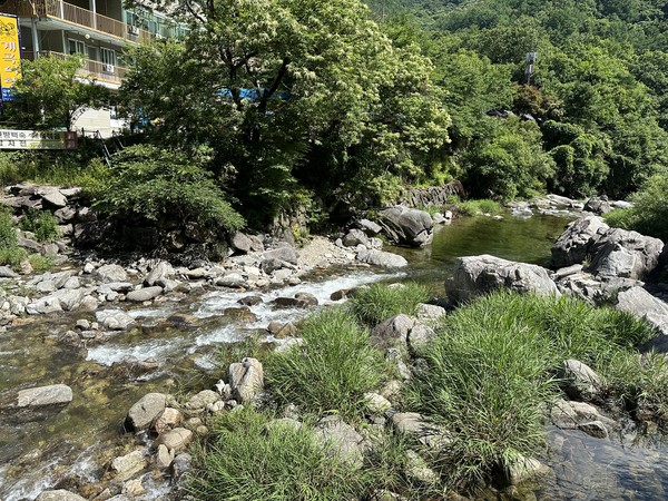 경기도보건환경연구원 북부지원이 오는 9월까지 물놀이가 빈번하게 이뤄지는 하천·계곡 4곳의 수질을 조사한다. [경기도 제공]