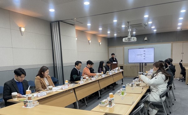 한남대학교 대학일자리플러스센터는 2023 대전·세종·충청 우수기업 발굴프로젝트 : 교감지기(交感知己) 성과공유회를 개최했다. [한남대 제공]