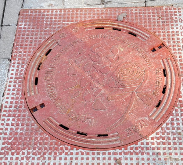 고양특례시는 시민들의 안전한 보행을 위해 노후된 하수도 콘크리트 맨홀 뚜껑을 철제로 교체할 계획이다. [고양시 제공]